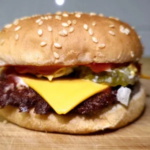 Mini cheese burger