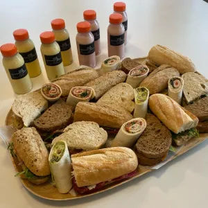 Arrangement luxe lunch pakket