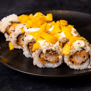 Sesam ebi maki mango