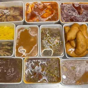 Indische rijsttafel voor 4 personen