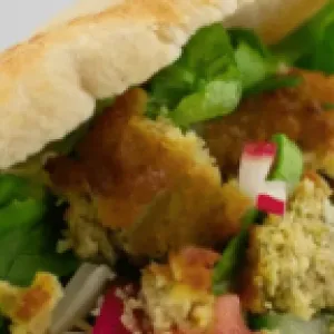 Broodje falafel