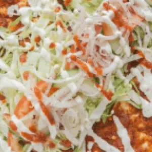 Turkse pizza salade