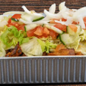 Rijstsalon döner groot