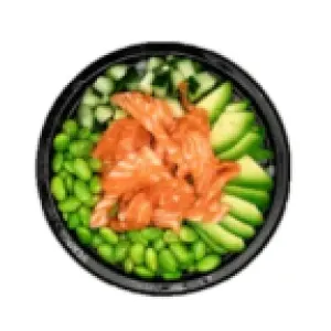 Poké bowl salmon
