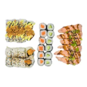 Crunchy sushi box