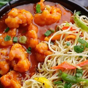 Hakka Noodles + Gobhi Manchurian
