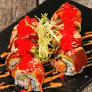 Rainbow roll 8 stuks