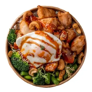 Chicken teriyaki met rijst