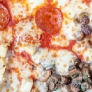 Glutenvrije pizza quattro stagioni