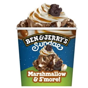 Ben & Jerry's Sundae Marshmallow & S'more 427ml