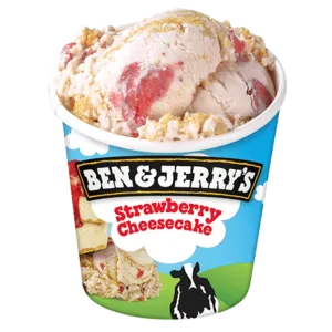 Ben & Jerry's Strawberry Cheesecake 465ml