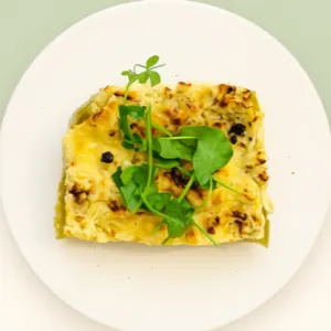Vegetarische lasagne met courgette & geitenkaas