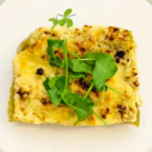 Vegetarische lasagne met courgette & geitenkaas - Extra