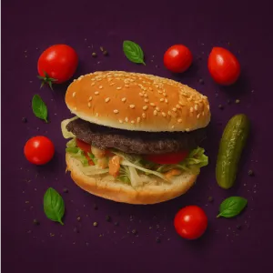 Hamham burger
