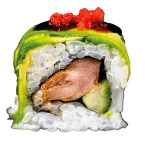 Soft shell chicken roll