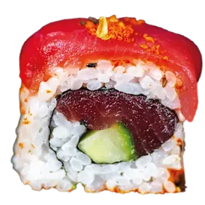 Soft shell spicy tonijn roll