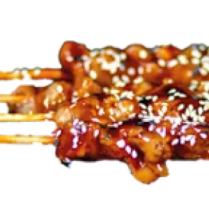 Kipsate yakitori (4 stuks)