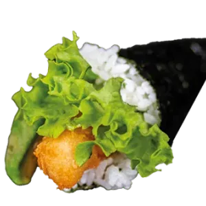 Tempura ebi handroll