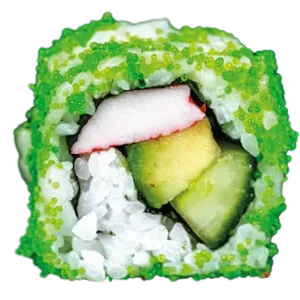 Wasabi california roll