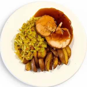 Kiprollade met spitskool en roseval extra