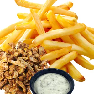 Franse friet shoarma