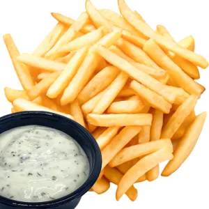 D. Patat knoflooksaus