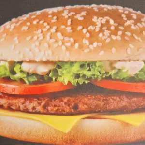 Giant Chicago burger