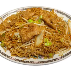 Chinese bami met varkensvlees