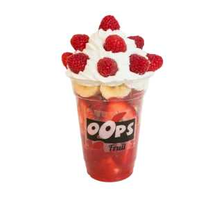 Smoothie aardbei smoothie fruitsalade