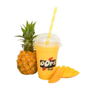 Mango, ananas en banaan