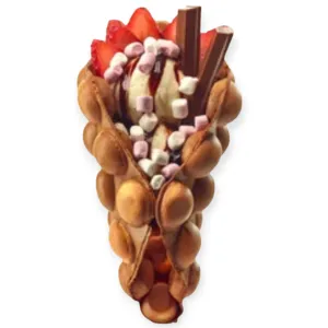 Marshmallow, slagroom en nutella