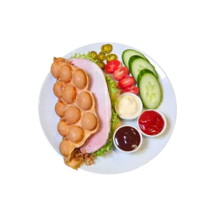 Ham Hartig bubbelwafel