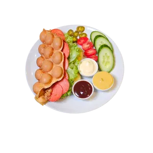 Peperoni Hartig bubbelwafel