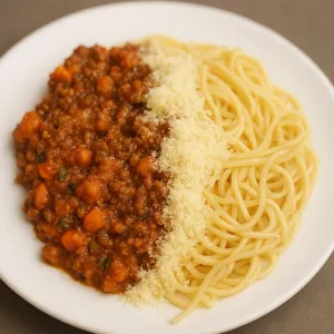 Spaghetti bolognaise extra