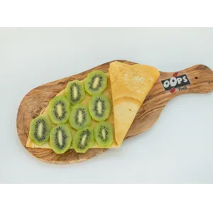 Pannenkoek nutella en kiwi