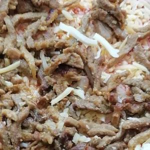 Pizza shoarma speciaal