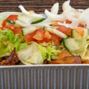 Grote kapsalon mix kalf en kip