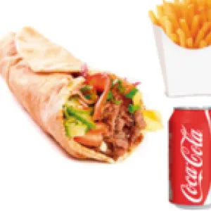 Dürüm kalfsdöner menu