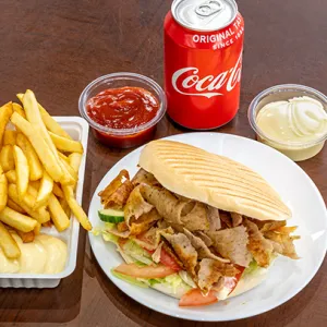 Broodje kalfsdöner menu