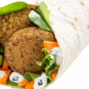 Durum/wrap falafel