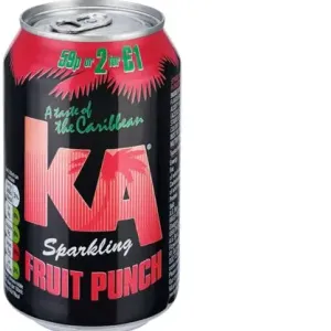 KA sparkling fruit punch