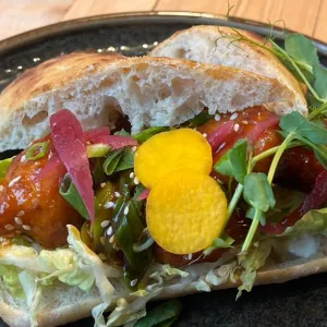 Schiacciata Sticky Chicken