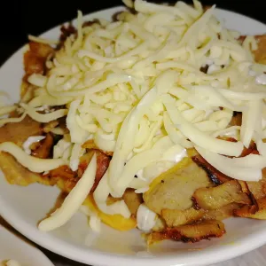 Kapsalon mix shoarma met kipdoner