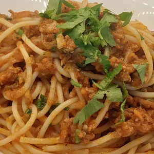Pasta bolognese