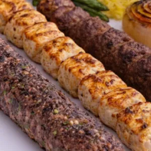 Drie spiezen naar keuze