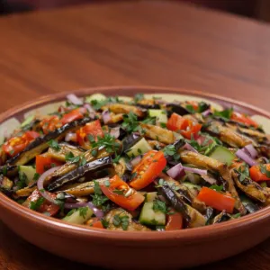 Aubergine salade
