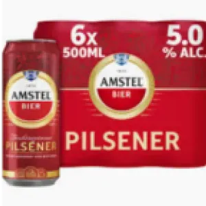 Amstel 6x50cl