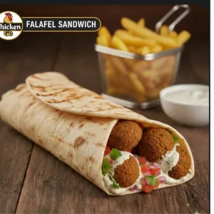 Falafel wrap