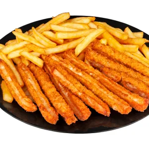 Frites schnitzelreepjes