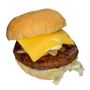 Vega cheeseburger